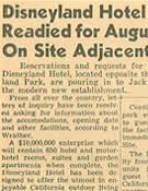 Disney Times article 1955