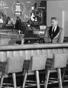 Disneyland Hotel bar vintage photo