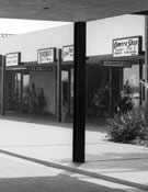 Disneyland Hotel grounds vintage photo 1