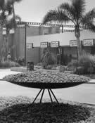 Disneyland Hotel grounds vintage photo 5